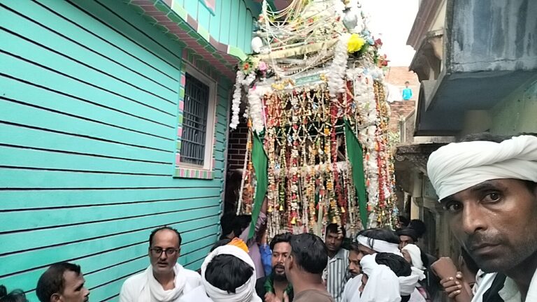 उसिया की भव्य ताजिया बनी आस्था का केंद्र, ‘या हुसैन’ की सदाओं से गूंजा इलाका