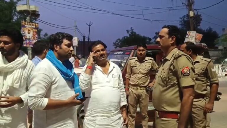 सैदपुर ब्लॉक प्रमुख से कार्यालय में मारपीट, कई लोगों पर आरोप