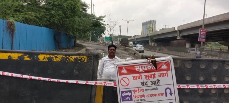 तुर्भे फ्लाईओवर की सड़क के डामरीकरण का कार्य शुरू, सामाजिक कार्यकर्ता पांडुरंग तीर्थे के प्रयासों को मिली सफलता
