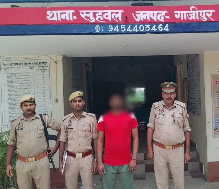 वांछित अभियुक्त गिरफ्तार